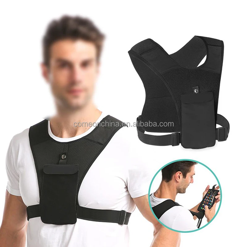 Wholesale Weighted Trail Running Vest Phone Holder Adjustable Tactical