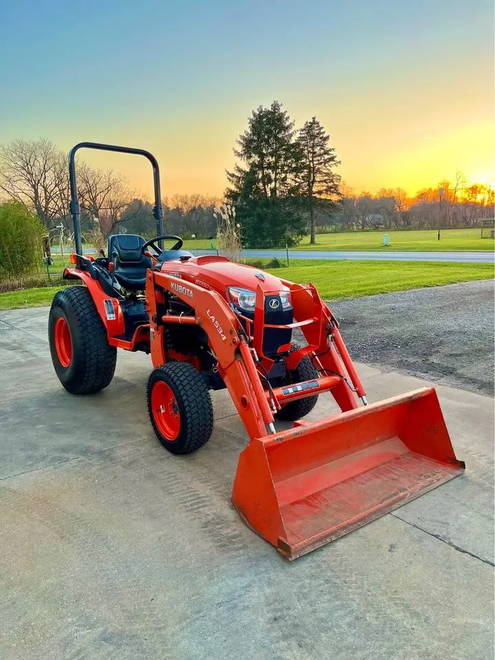 Kubota B3350 4x4 Tractor Loader La534 Quick Attach Front Loader Buy