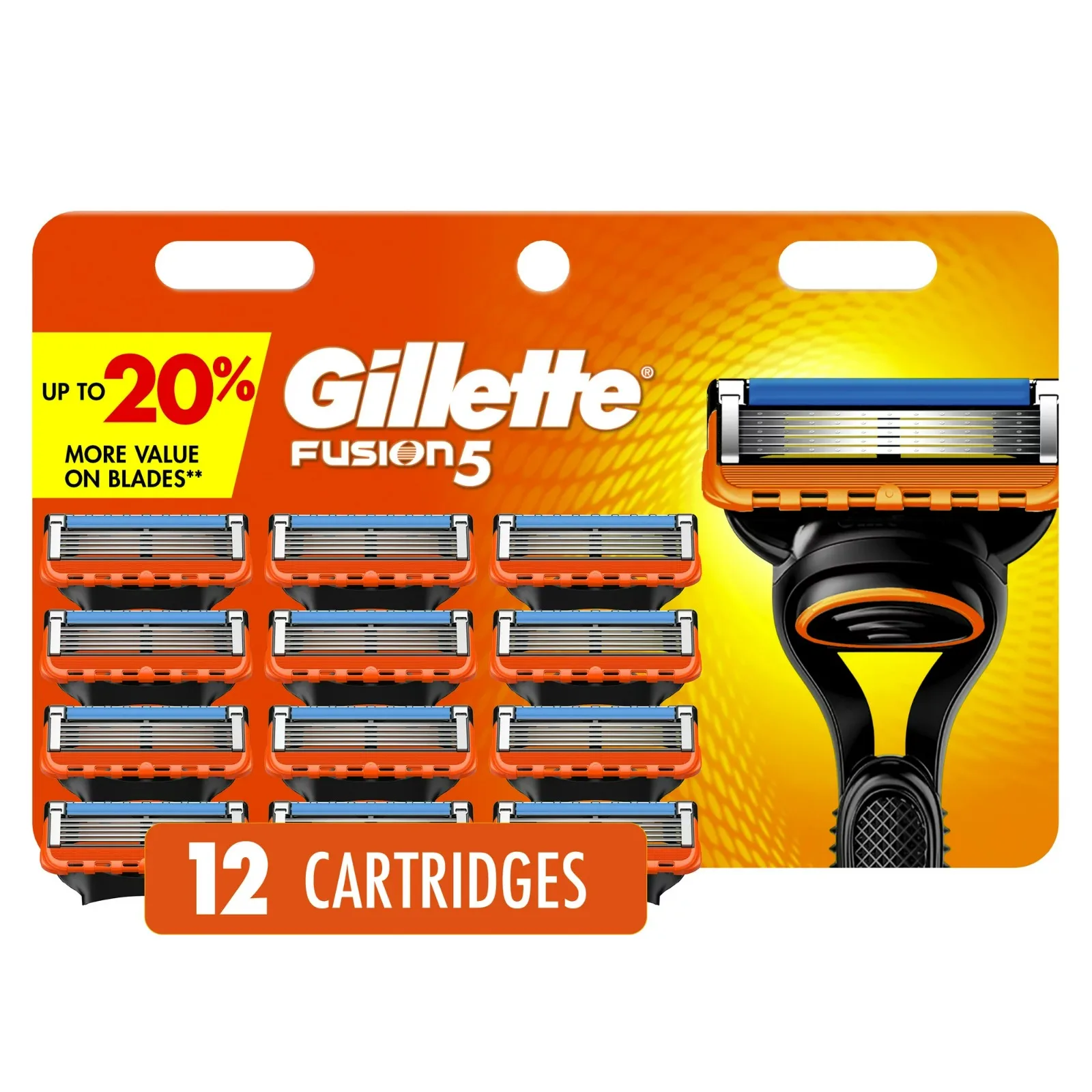 Gillette Fusion5 Mens Razor Blade Refills12 Count Buy Gillette