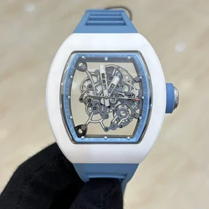 New High-end Carbon Fiber case Fashionable Trendy Sports Tourbillon Men's Mechanical Watch Designer Automatic Luxury Brand Watch