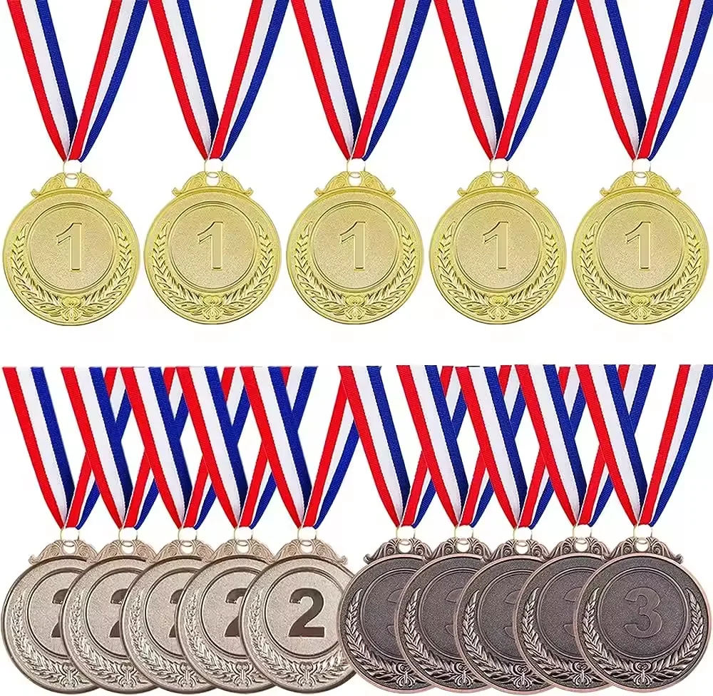 Custom Logos Medals Silver Made Medals Unisex Custom Crystal Medals For ...