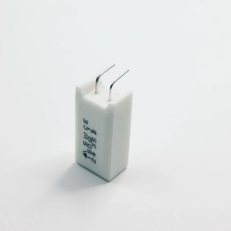 JPTEC Flameproof Bath-Tub Type Cut-Off Temperature Fuse Cement Wirewound Fixed Resistor