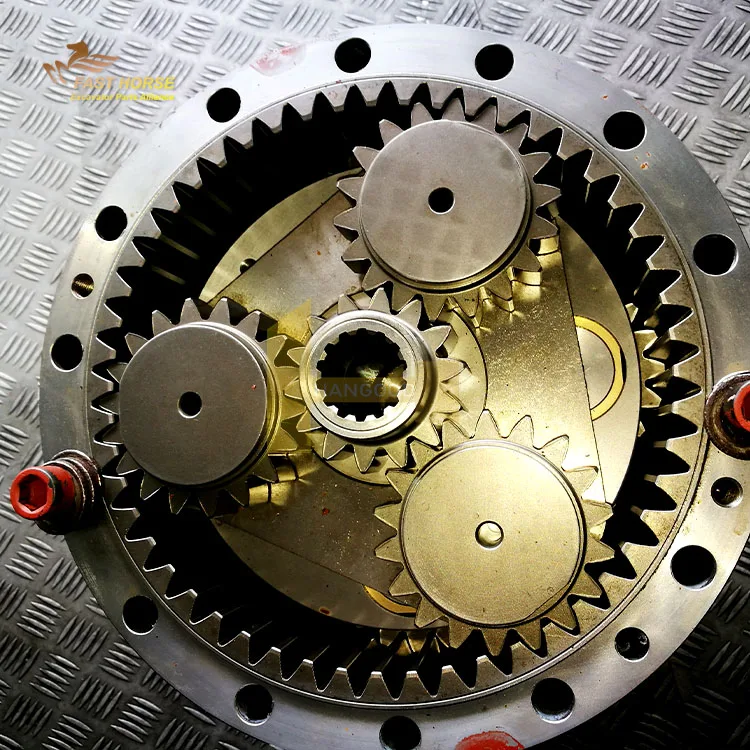 Hangood Swing Motor Reduction Hydraulic Slewing Gearbox SY200 SY215 SY250 for Sany Excavator Hydraulic Swing Gearbox