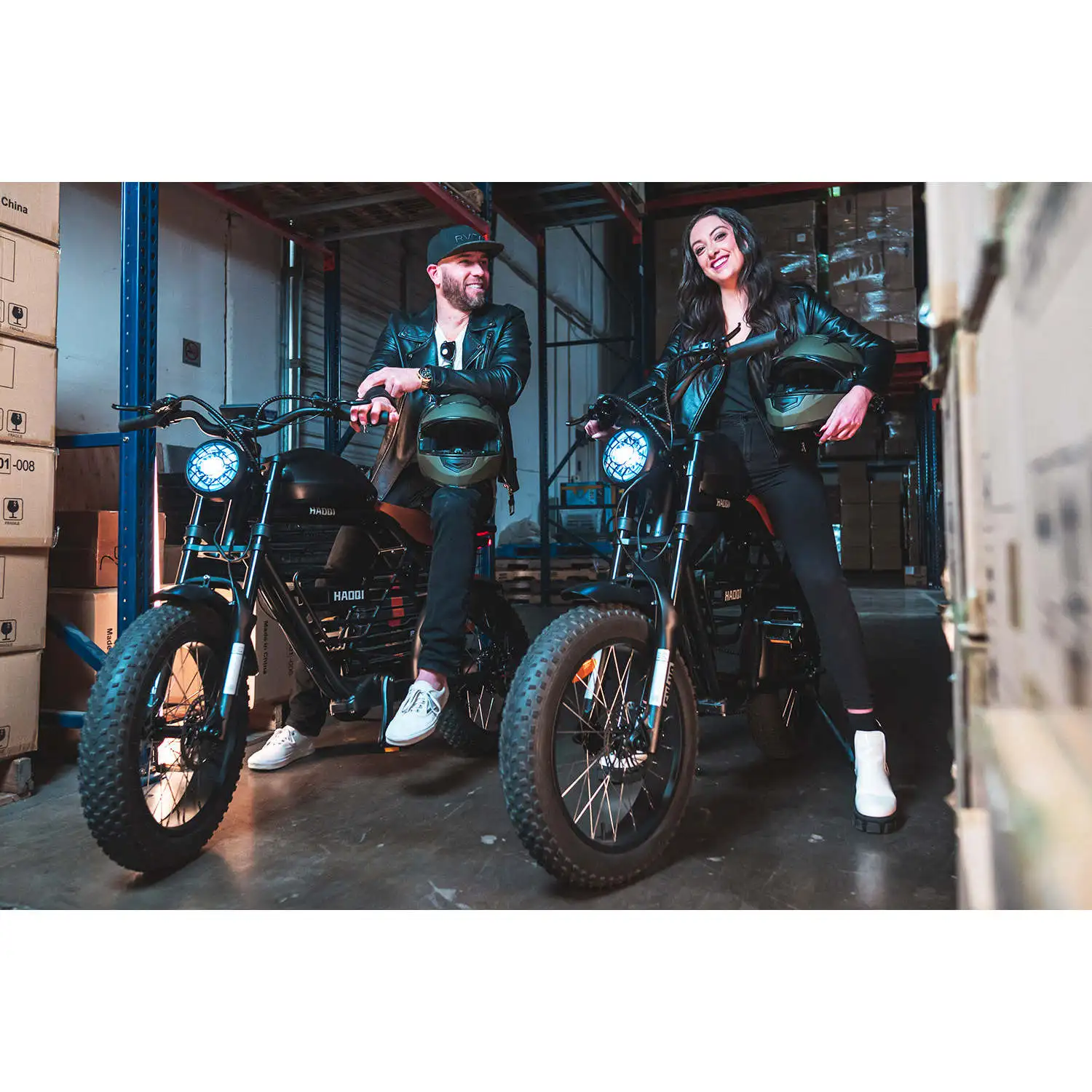 52V 1000W Electric Cafe Racer with 26.1AH Battery  HAOQI Rhino