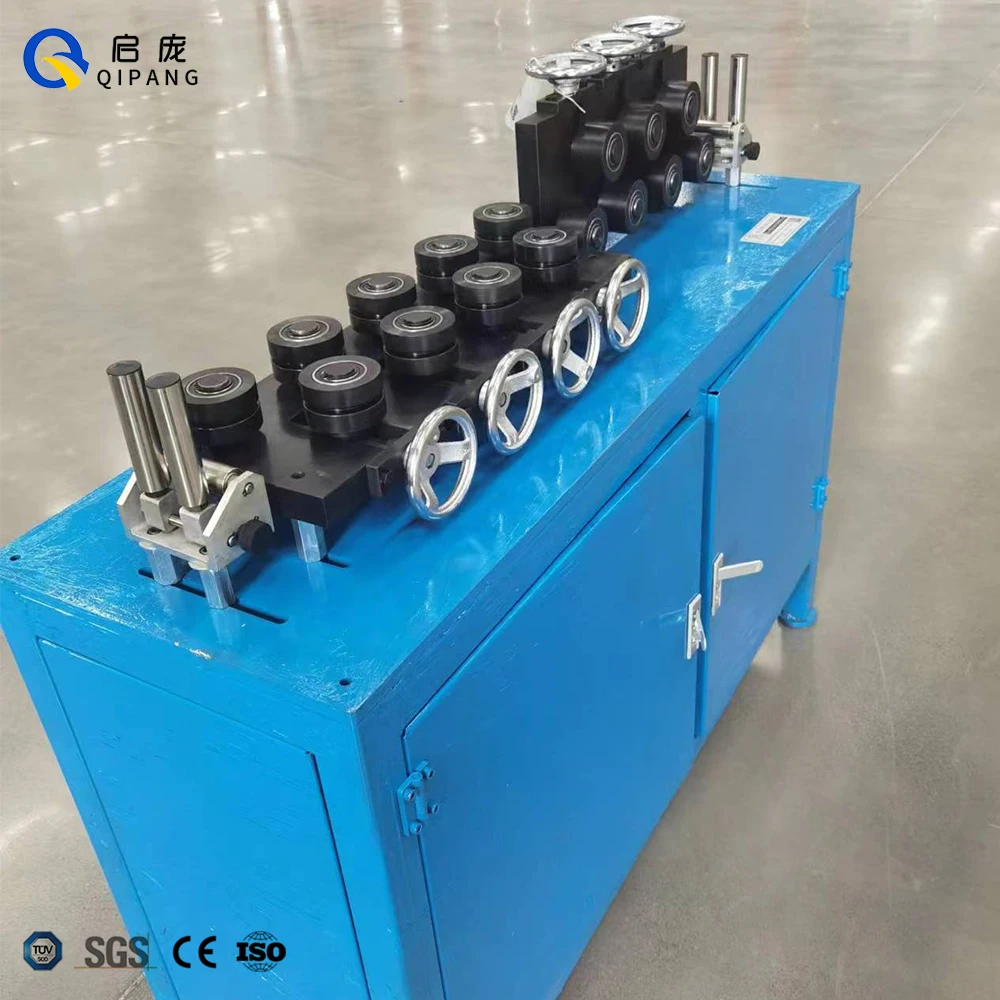 QIPANG  Wire Straightening Machine Straighten Machine Steel Copper Wire  Flat Rod 14 Rollers with Motivation