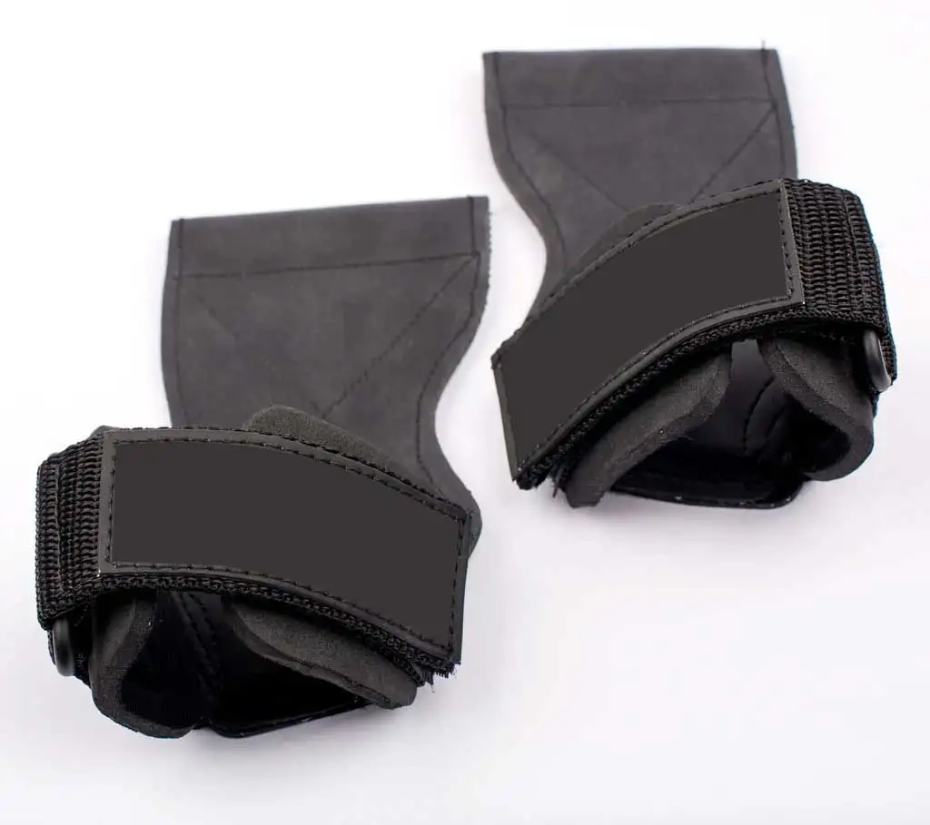 Customized High Quality Weightlifting Wrist Leather Hand Grip Buy Leather Hand Grip/leather