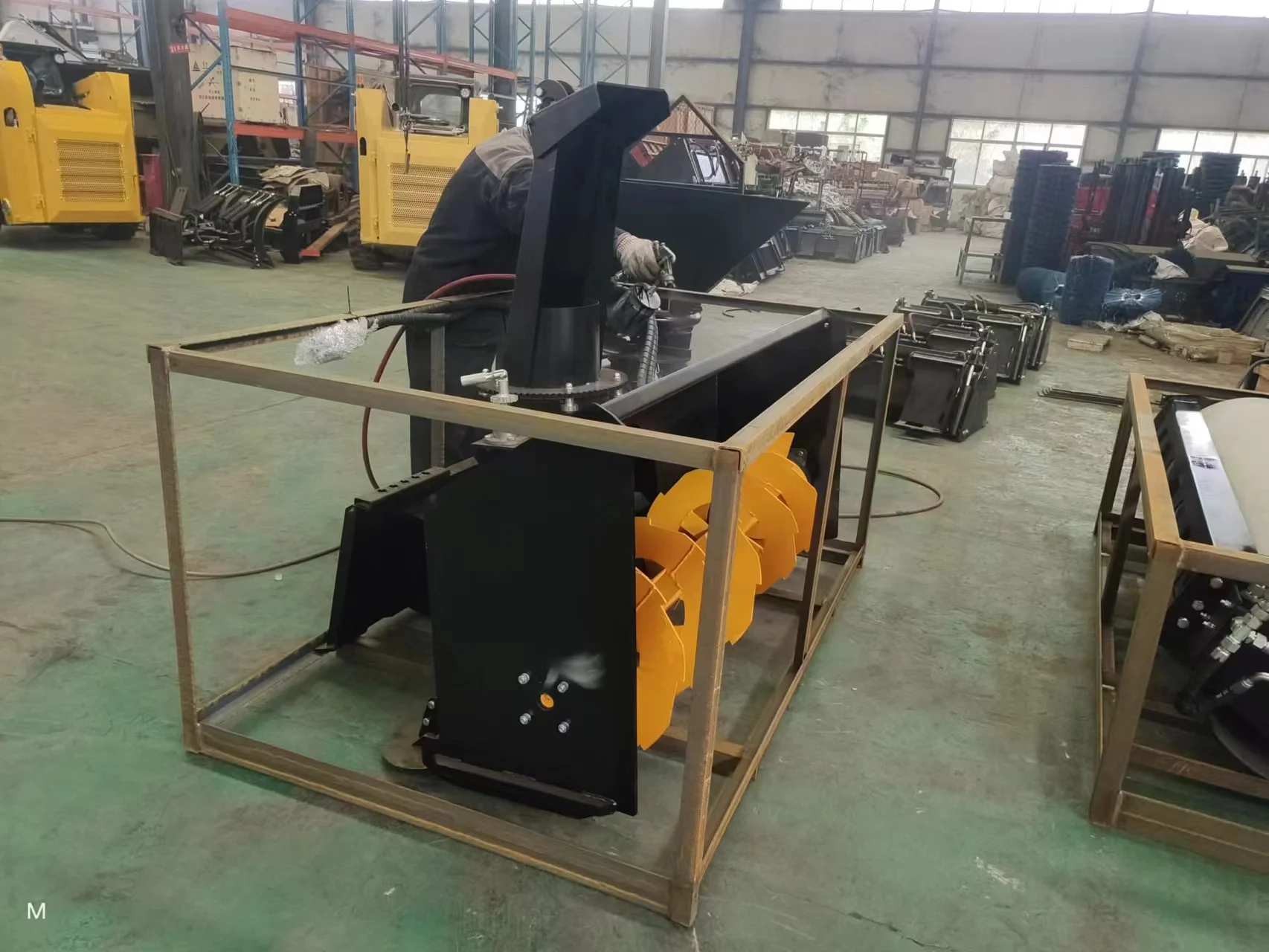 product 2025 heavy duty high flow skid steer forestry mulcher for tree and bush clearing-26