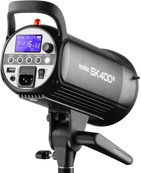 Godox 2 Pack SK400II 800Ws Photo Speedlite Studio Flash Strobe Moonlight Bowens Mount Kit for Studio Shooting,Video Location detail image