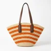 stripped orange