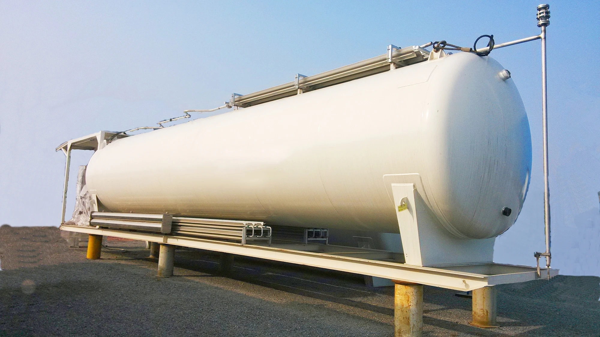 1m3 1000L Hydrogen Storage Tank - High Vacuum Liquid Hydrogen Tank for ...