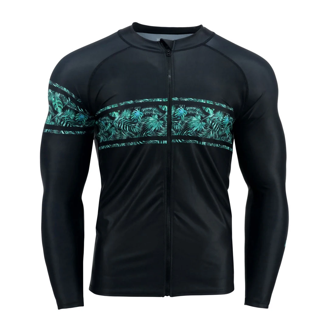 Factory Price Professional Made Men Rash Guard Custom Logo Printed ...
