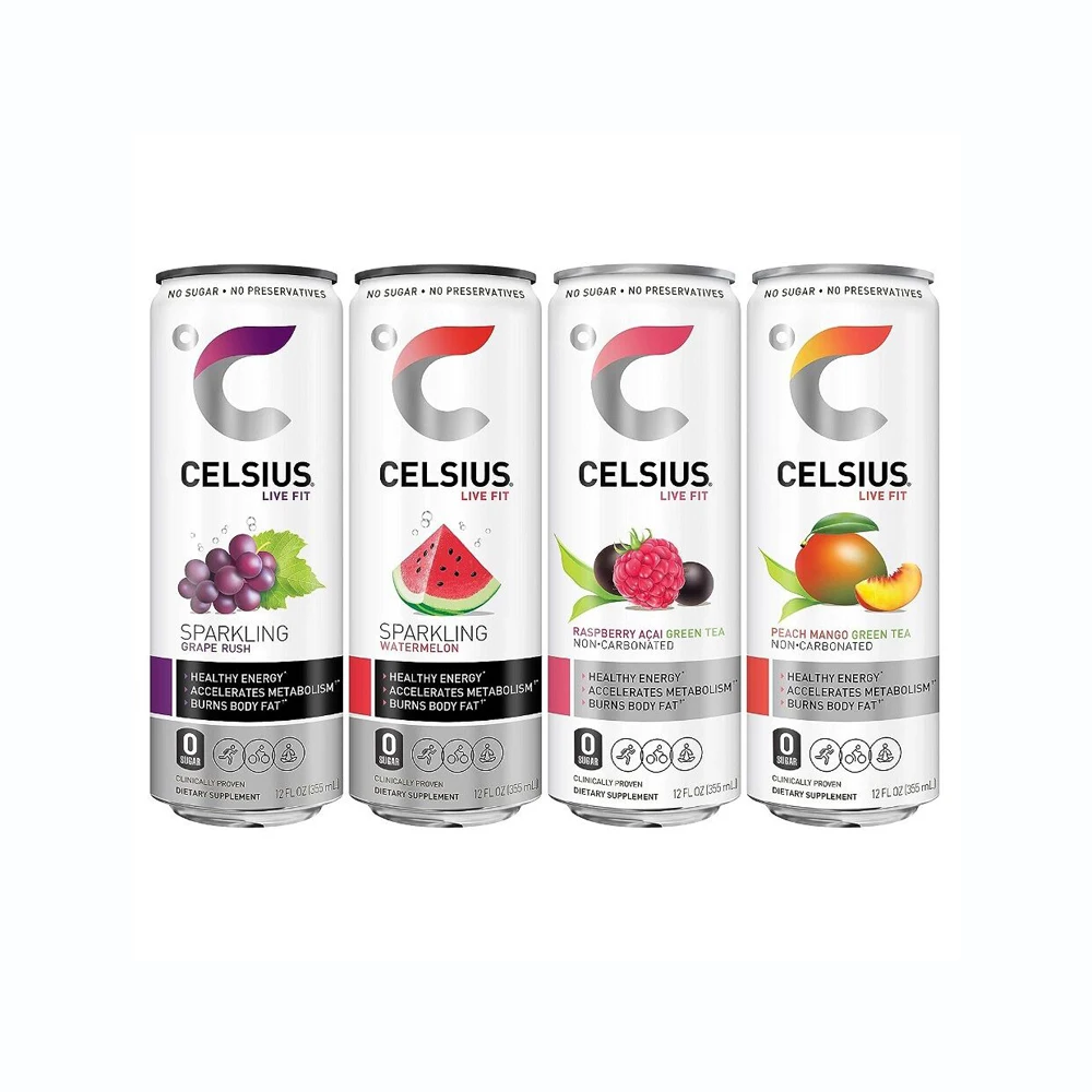 Celsius Sparkling Orange Energy Drink 12 Fl Oz (pack Of 12) Best Cheap Price Buy Celsius