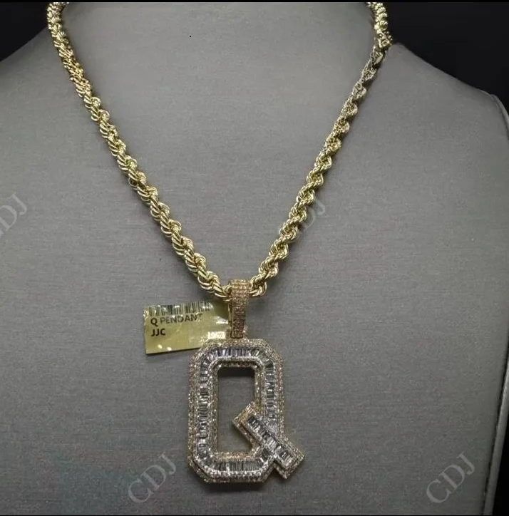 Hip Hop Jewelry Wholesale Gold Plated 925 Sterling Silver Custom