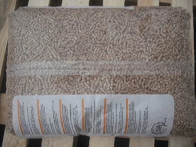 Premium Best Seller Approved Wood Pellets 6mm In 15kg Bags En Plus