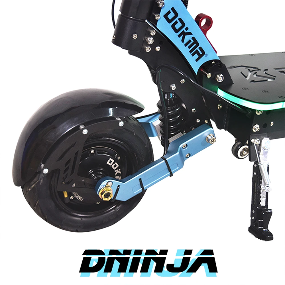 Dokma 11 дюймов синий D-Ninja Лидер продаж Новый дизайн двойной мотор 60 В 6000 Вт/72 7000 Вт высокоскоростной Электрический