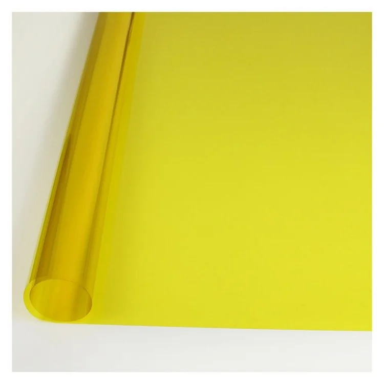 Sunphtec Professional Color Window Glass Gradient Transparent Decorative Film for Buildings Office Glass