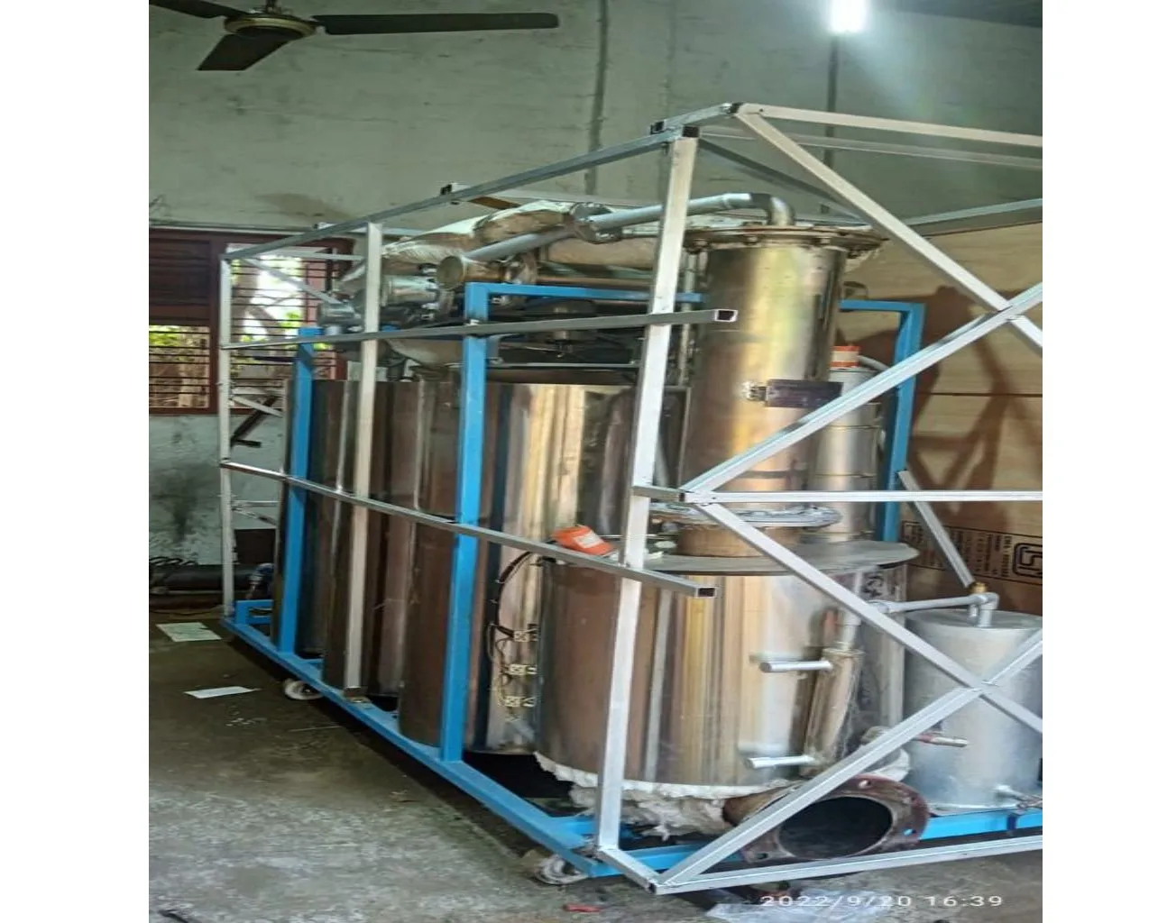 Newly Remote Operation 200 Liters Per Batch Producing Waste Engine Oil