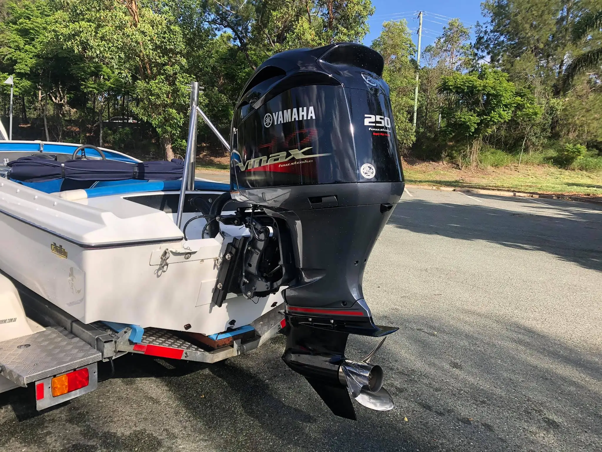 2 Stroke Yamaha Enduro Outboard Engine 40 Hp - Buy Used Four Stroke ...