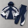 Navy Blue + Grey + White