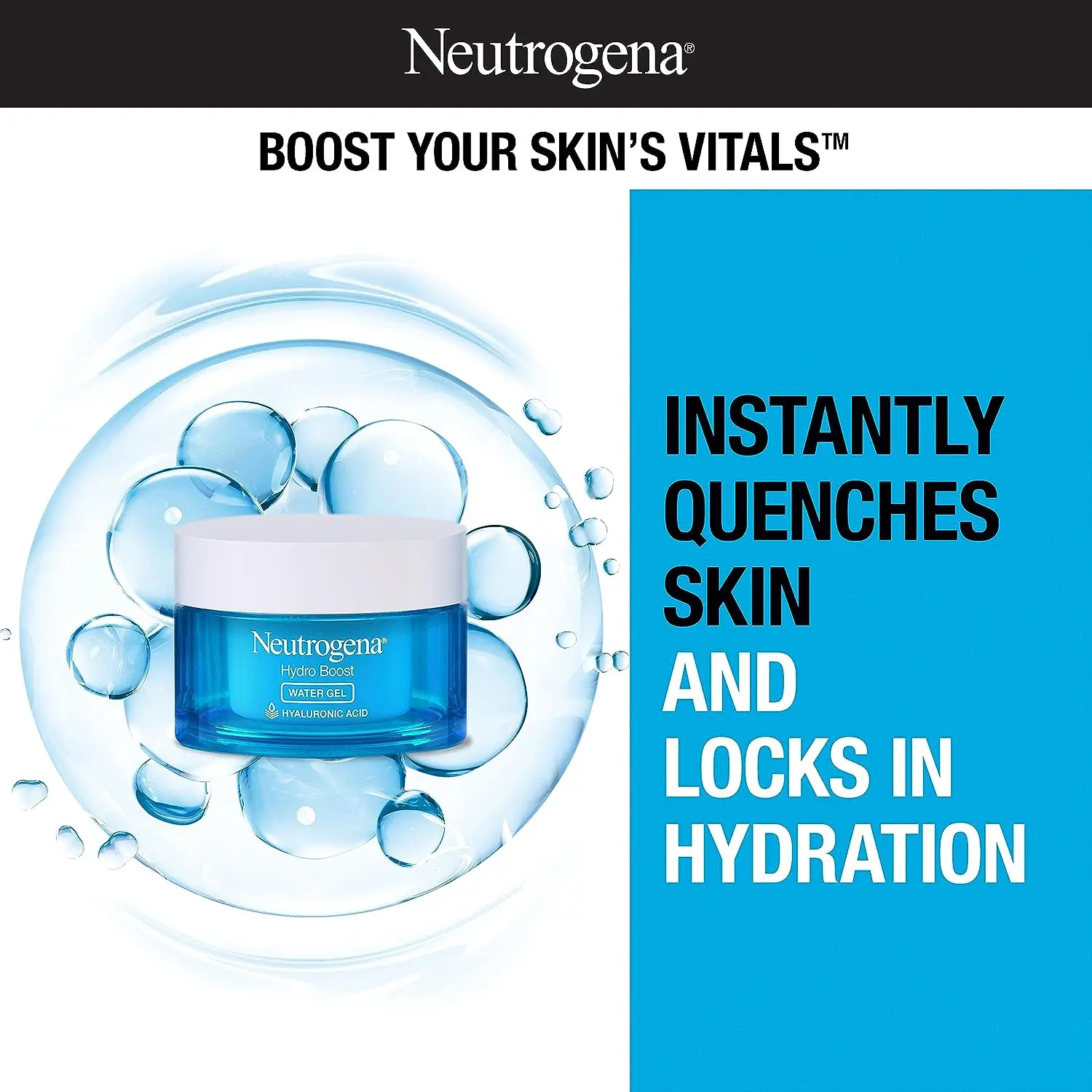 Wholesale Supply Neutrogen Hydro Boost Hyaluronic Acid Hydrating Water ...