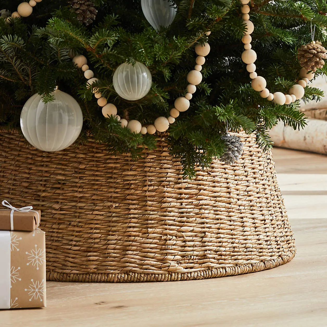 Christmas Tree on Basket