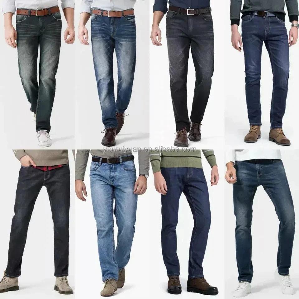 2023 Men's Ultrathin Jeans Suitable For Trendy Street Wear,Customized