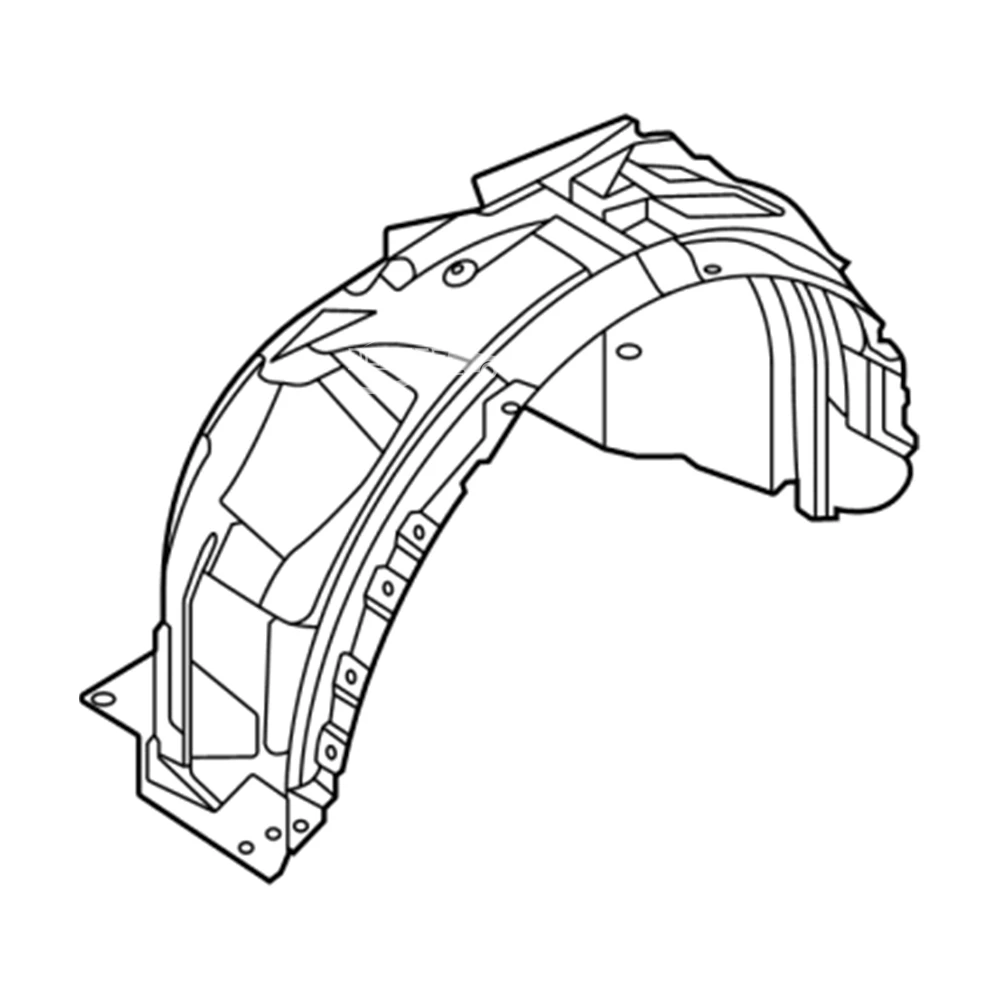 LJ7Z16102A LJ7B16034AG Front Inner Lining R for Li — 2