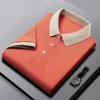 Orange [POLO collar cotton]