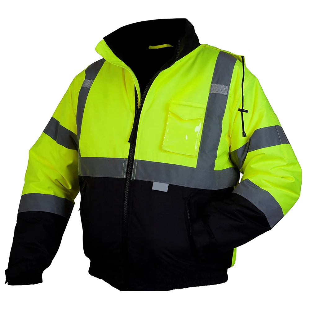 Road Safety Jackets Hi Vis Men's Reflective Safety Clothing Good