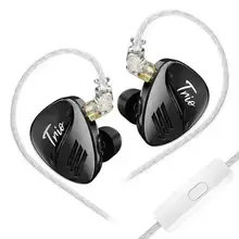 CCA Trio Hybrid IEM 3DD Dynamic High-end Tunable in Ear HiFi Earphone Monitor Switch Adjustment Wired Headphone