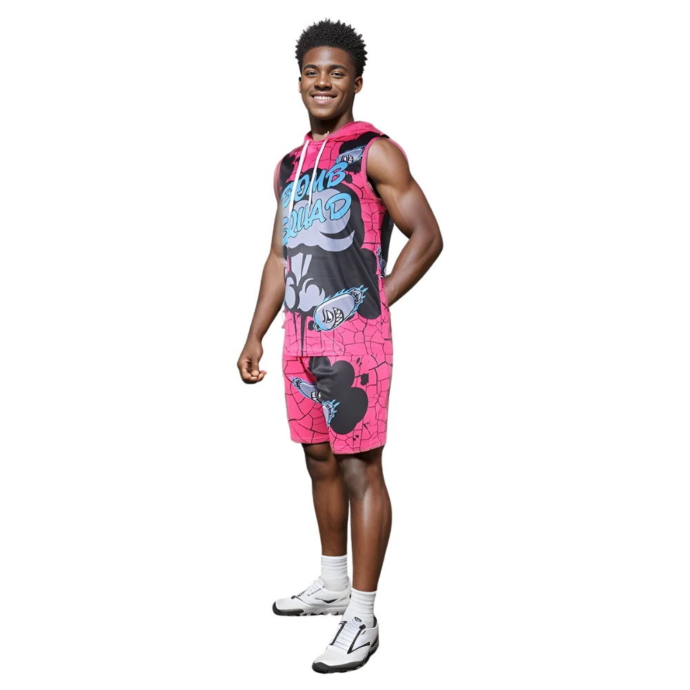 OEM Custom Design Sublimated Dry Fit 7 on 7 Flag Football Uniform With Hood Custom Flag Football Uniform With Your Name & Number