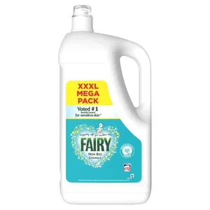 Concentrated Fairy detergent liquid in large quantity supply