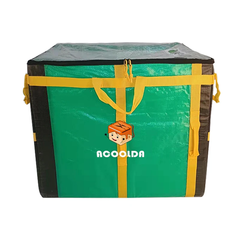 Customized Color Delivery Tote Logistics Foldable Logistics Sorting Bag Courier Bag Courier Style Delivery Tote Bag