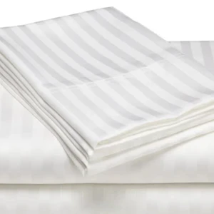 Hotel Series Luxury 3 cm Stripe Sheet Set  100% Cotton Factory Sell Directly