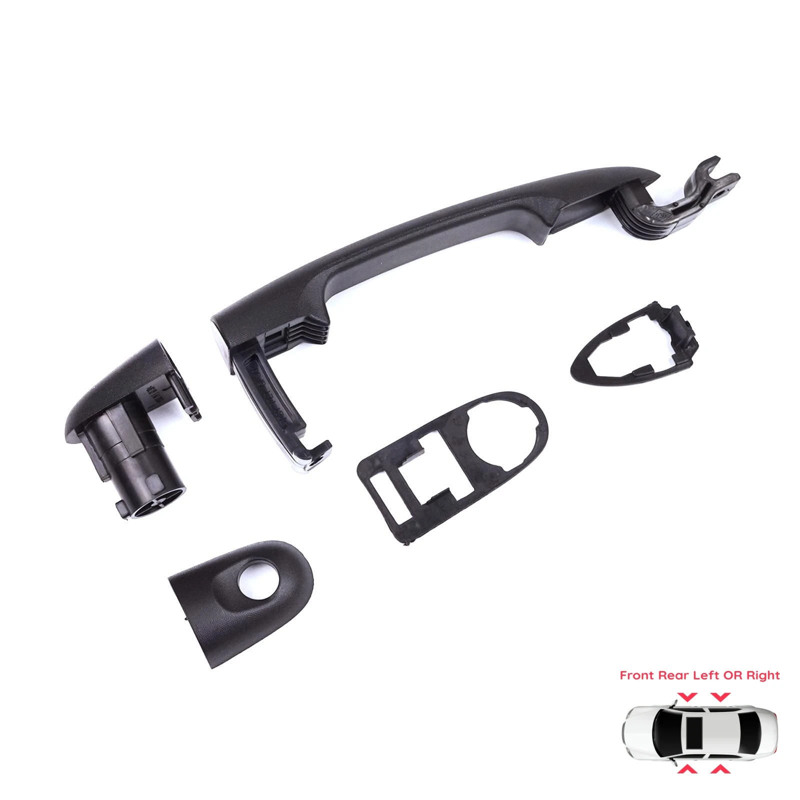 BDP1424 Front Rear Left or Right Exterior Door Handle for Kangoo