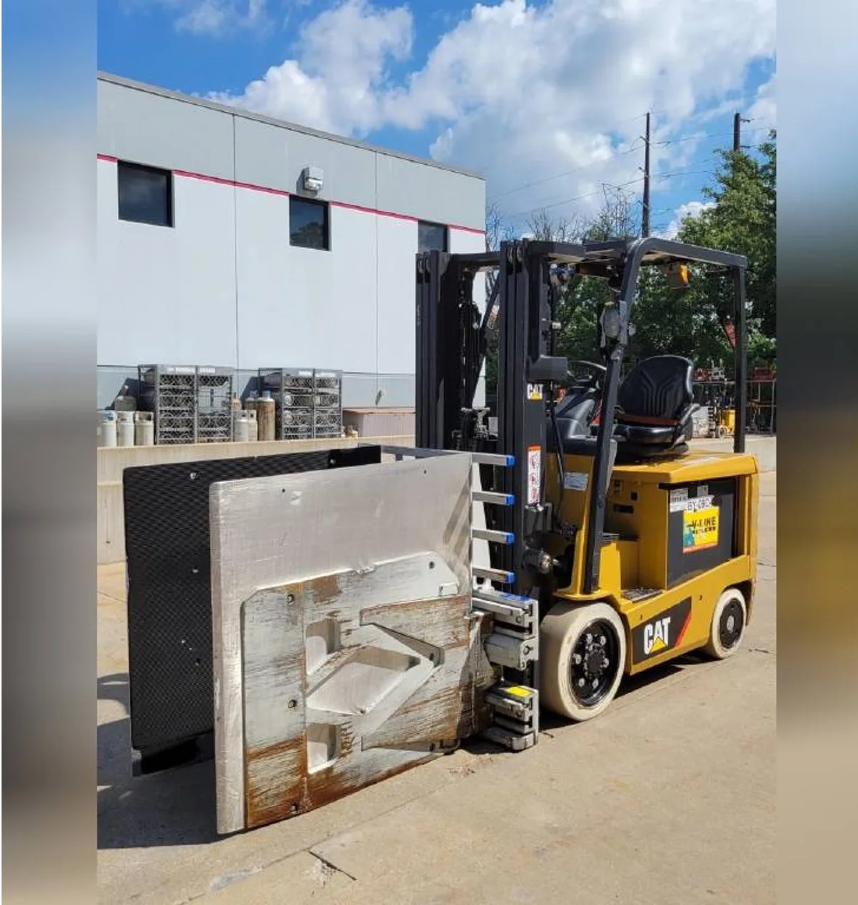 Fairly Used 2018 Cat Electric Forklift 1.5ton,2ton,3ton,3.5ton Capacity