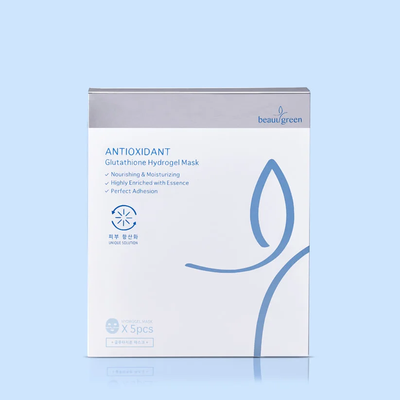beauugreen antioxidant glutathione hydrogel mask Beauugreen Glutathione Hydrogel Mask Pack
