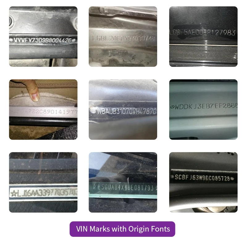 ZIXU Dot Peen Remark VIN Machine to Mark Chassis Number Mark Car Metal Carving Automobile Engraving Marking Machine