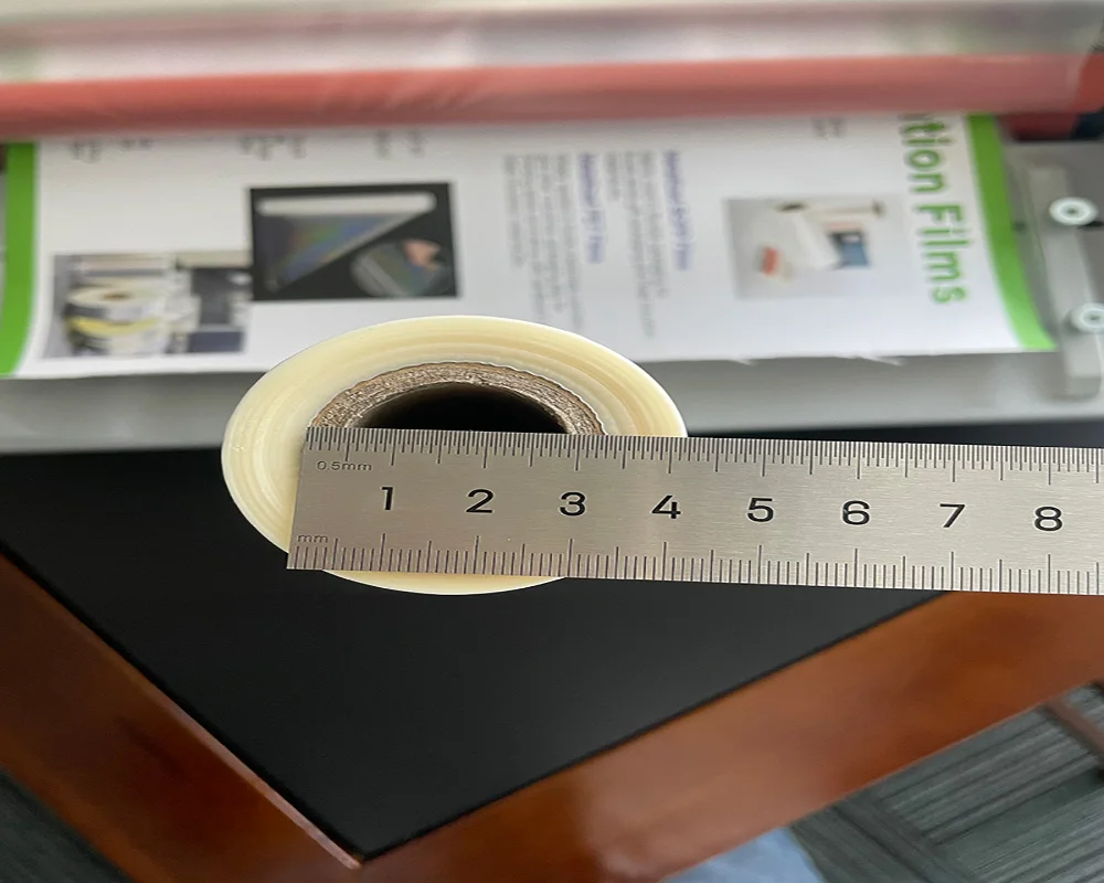 1 Inch Core Book Cover Film Double Side Hydraulic Thermal Roll Film ...