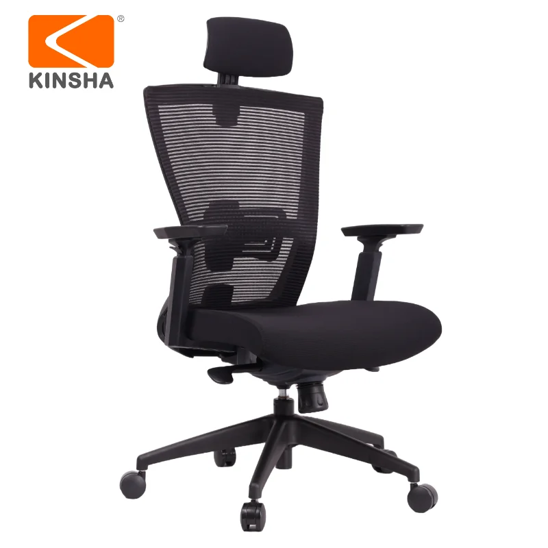 Kinsha High Back Office Ergonomic Chair Home Office Fabric Mesh Office