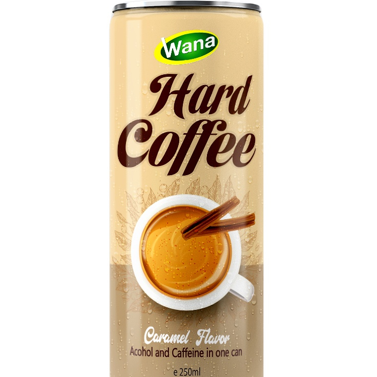 Жесткий кофе OEM со вкусом ячменя в алюминиевой консерве 320