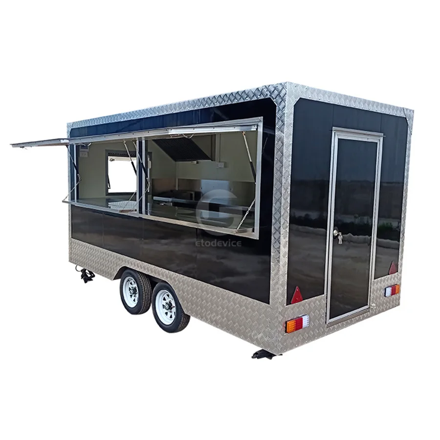Approved New Arrival Outdoor Mobile Food Trailer/ Street Mobile Food