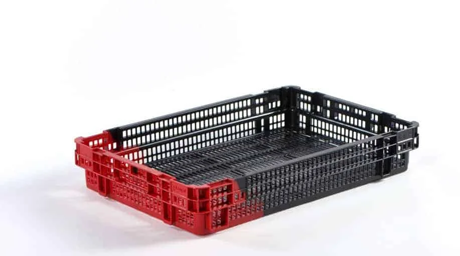 Rfid/iml Compatible Plastic Picker Crate Two Working Modes With 50% ...