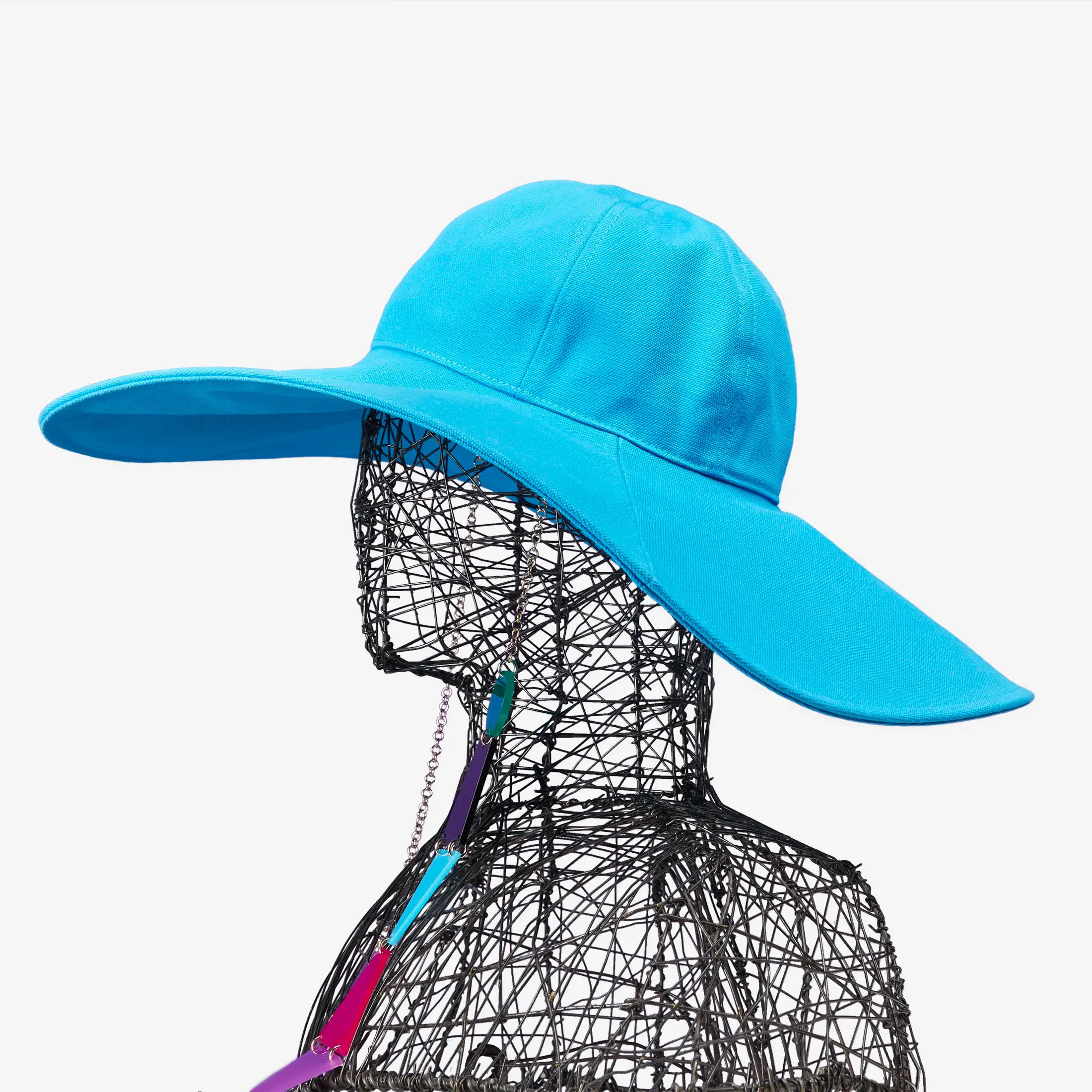 Chic Canvas Flapper Hat from Licini Collection Unisex Italian Luxury Cap with Unique 1920s Modern Design for Men and Women