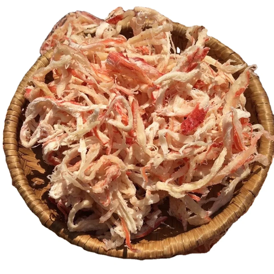Shredded Squid Snackdried Dried Shredded Squid Legs Dried Shredded Red