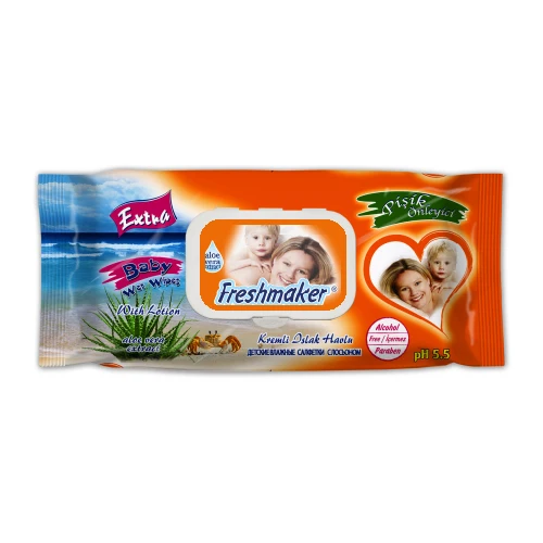 Freshmaker Baby Wet Wipes 60pcs 15*18cm 40gsm Buy Freshmaker Best