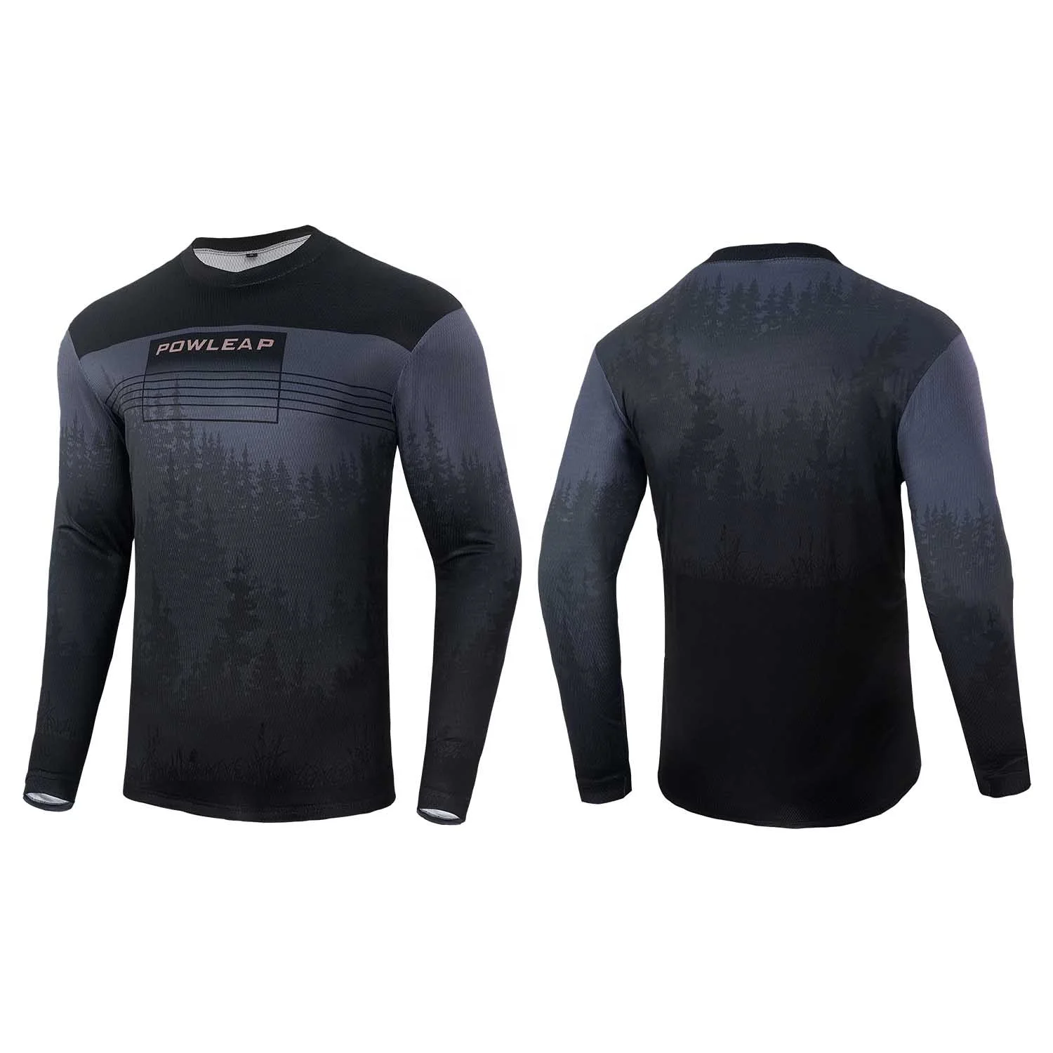 Camisa De Mountain Bike Manga Longa - Tecido Dry Fit Para Ciclismo