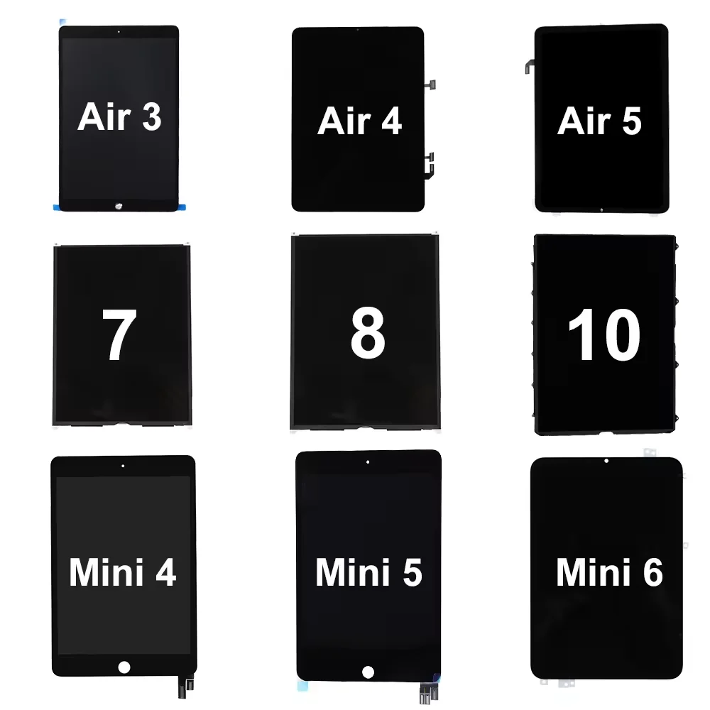 All Models LCD for macbook Pro Air Retina 13.3 15.4 12 16 Inch A1502 A2337 A2338 A1398 A1707 A1708 A2159 LCD Screen 2021 2015