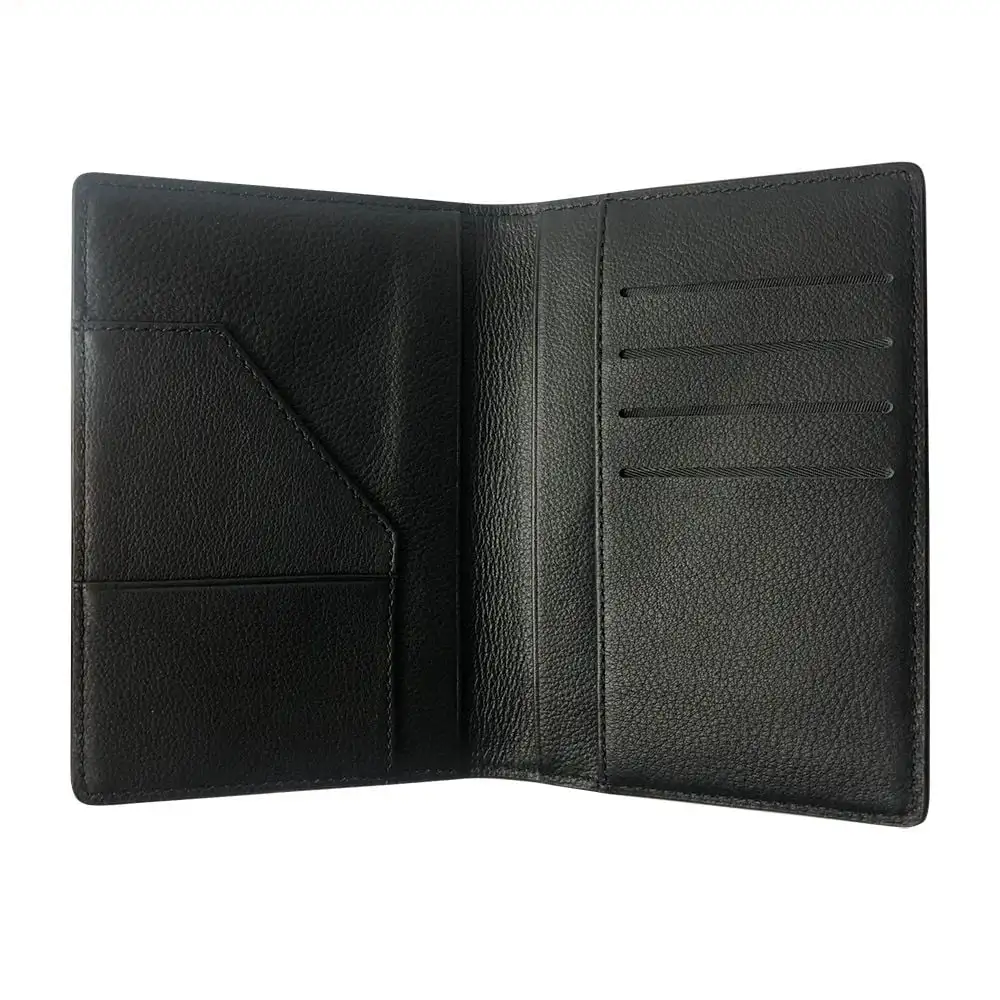 Rfid Passport Holder For Travel Genuine Leather Passport Holder