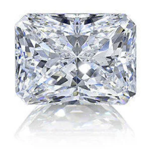 Loose Diamond 2.50 Carat Polished Loose Synthetic D Color VVS Purity Radiant Cut Lab Made IGI Certified Type 2A Diamond Mix Lot